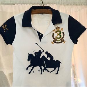Rare Vintage Ralph Lauren Bleecker Polo Sz XS